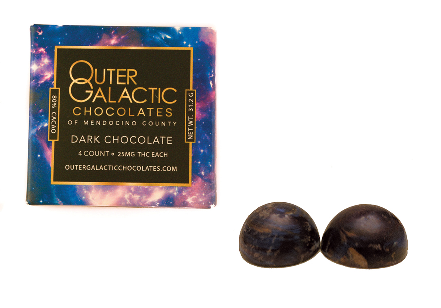 Outer Galactic Chocolate Dark Chocolate Truffles