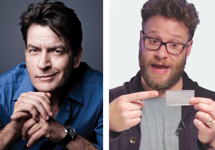 Charlie Sheen and Seth Rogen Latest Celebrities to Join the Weed Game
