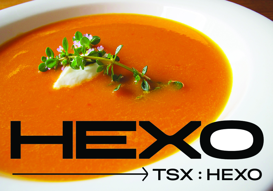 Edible's Magazine Pot Stocks Hexo and Red Pepper Soup
