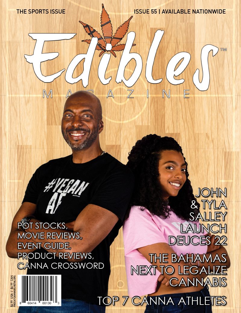 Edibles Magazine Issue 55 John and Tyla Salley