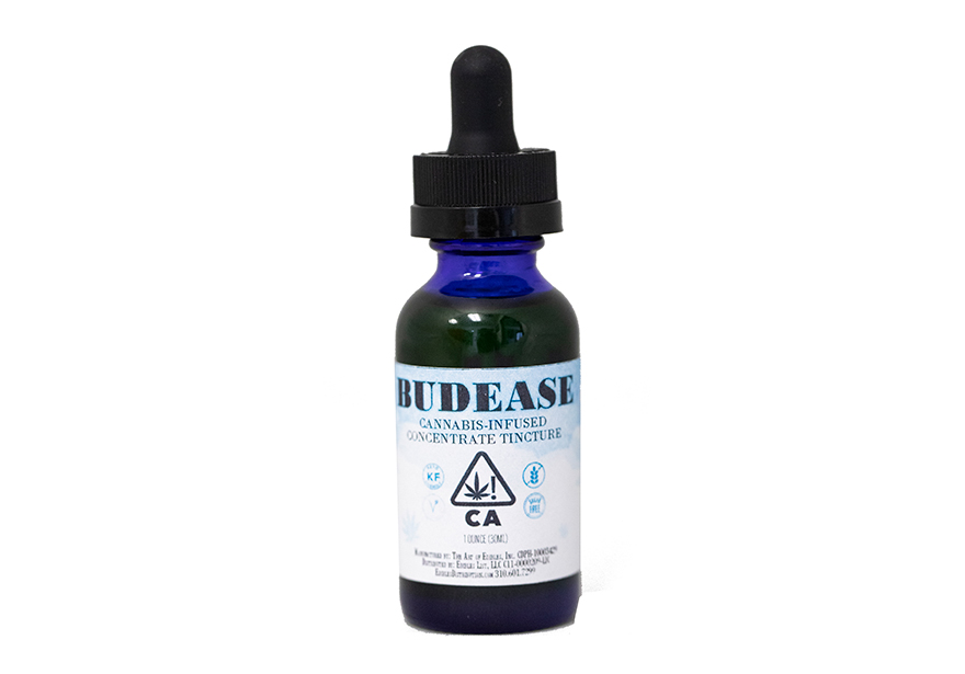 Budease Multi-Use Tincture - Edibles Magazine - Cannabis Infused Product Review Feature - MCT OIL FREE TINCTURE