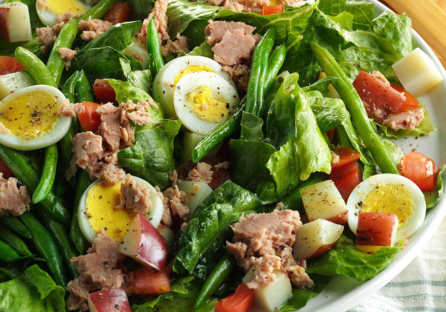 Super Infused Salad Nicoise - Cooking with Cannabis - Edibles Magazine - Cannabis Infused Recipes