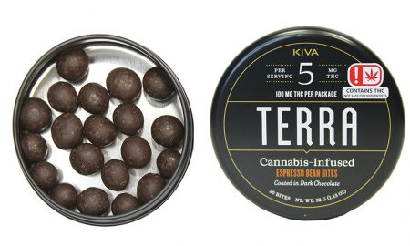Edibles Magazine Reviews Kiva Terra Espress Bean Bites
