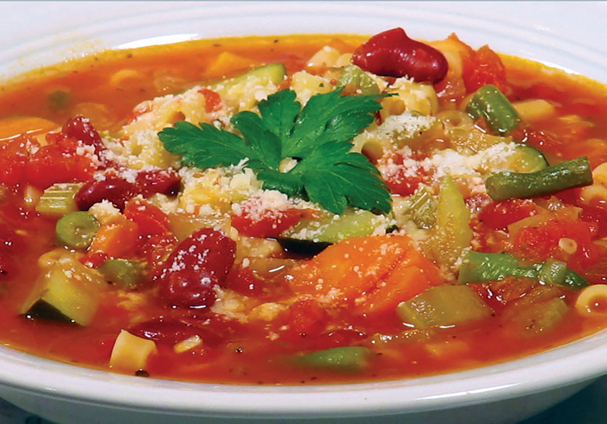 Easy Cannabis Infused Minestrone Soup