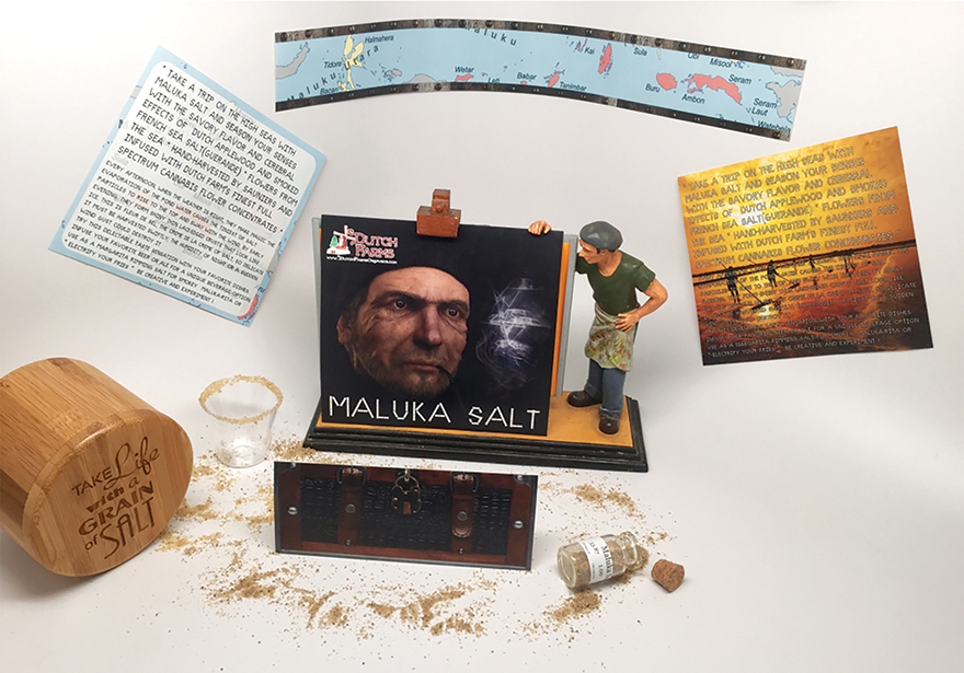 Maluka Salt: Cannabis Infused Salt by Dutch Farms