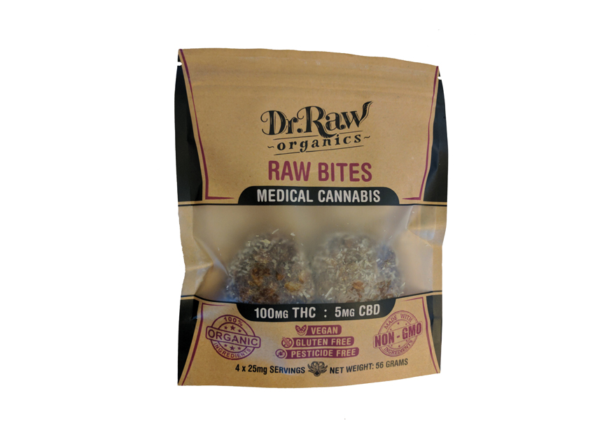 Dr. Raw Organics - Edibles List Magazine Review - Raw Bites