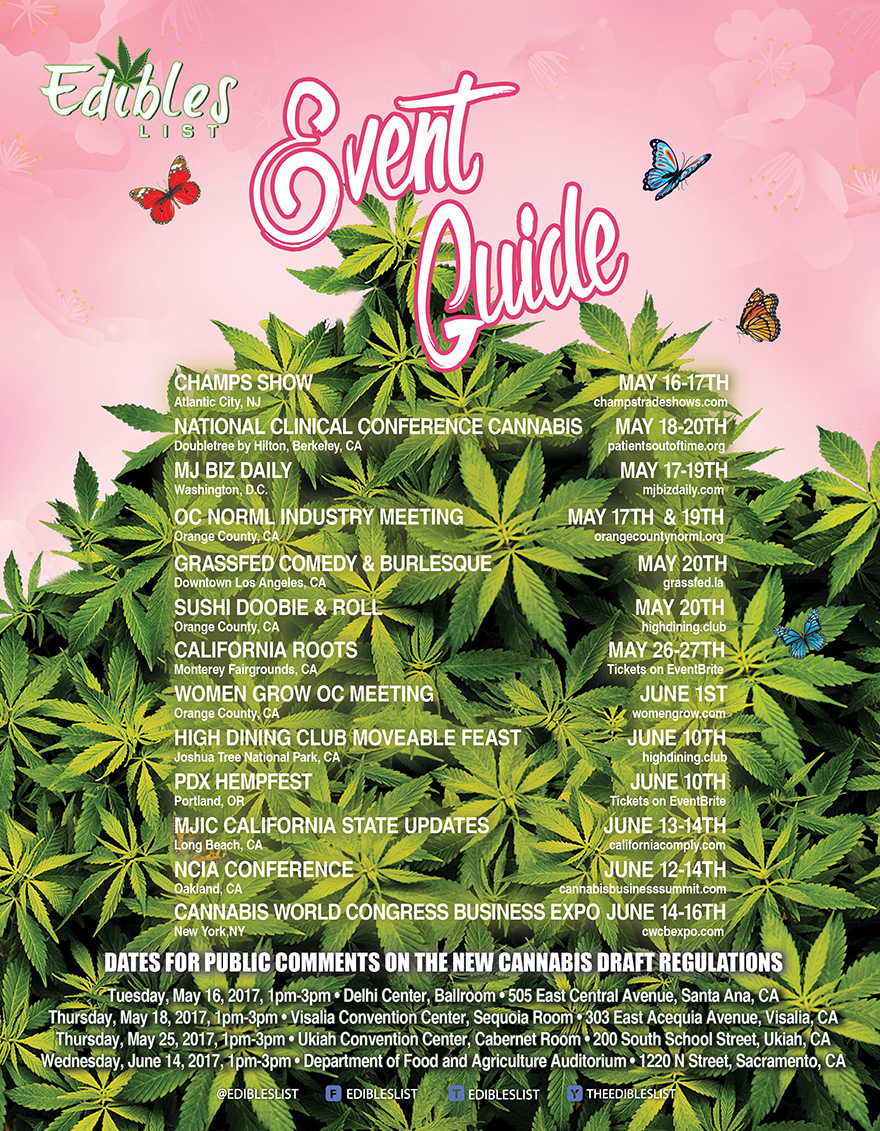 May Cannabis Event Guide