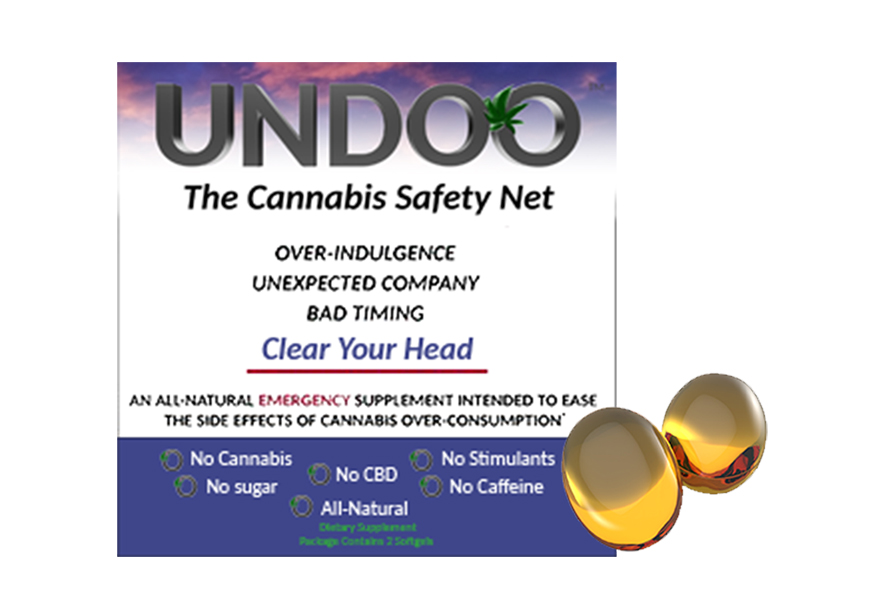 UNDOO "The Cannabis Safety Net" Capsule, Unhaze the Blaze