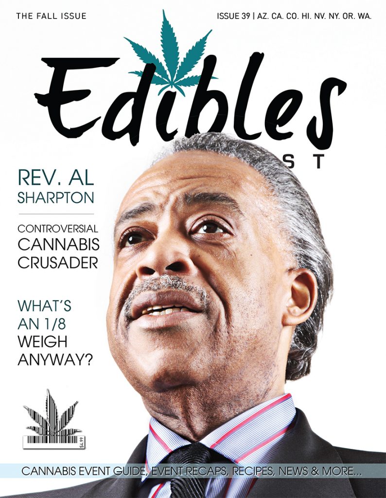 Edibles List Magazine Issue 39 Al Sharpton Cover