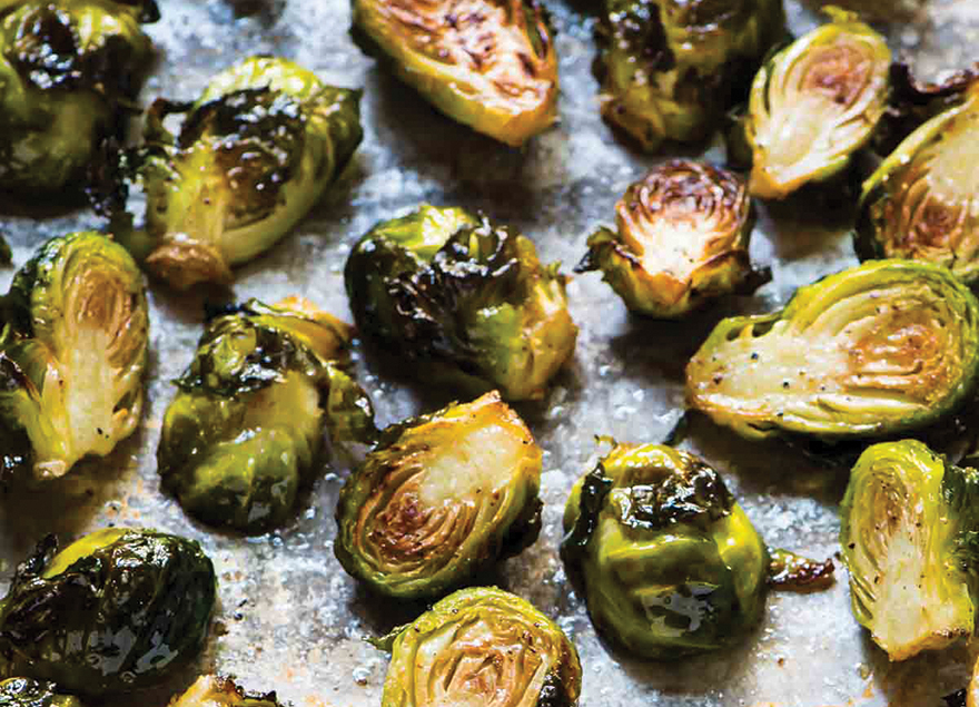Blazed Broiled Brussel Sprouts