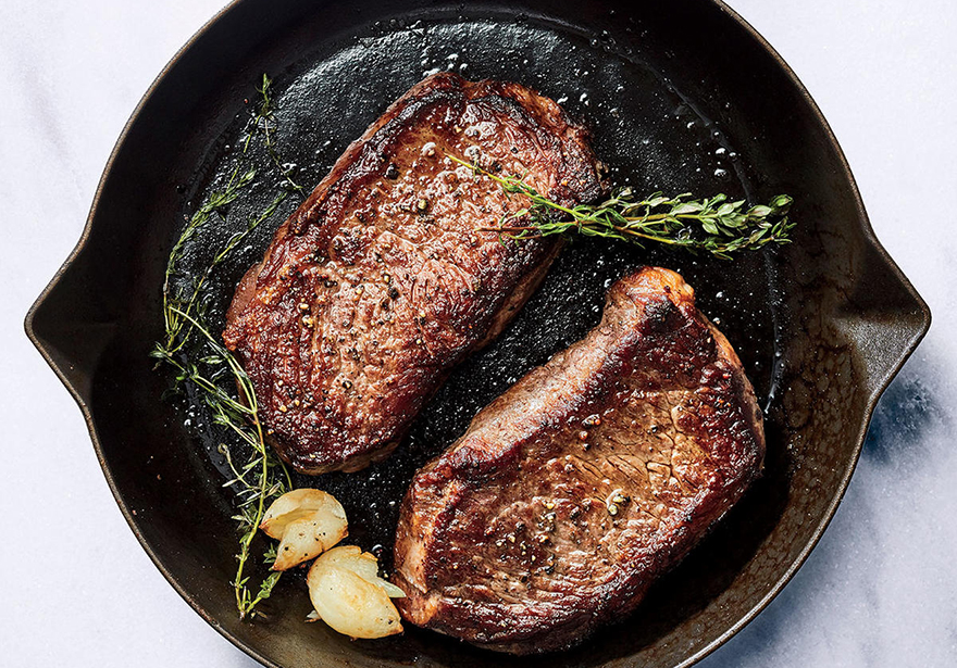 Cannabis-Infused-Bud-Butter-Basted-Pan-Seared-Steak-Edibles-Magazine-Recipe