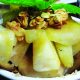 Edible's Magazine Recipe - Honey Granola Pears in Bourbon Butter Sauce