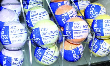 Edibles Magazine Editor's Pick CBD Living Bath Bombs