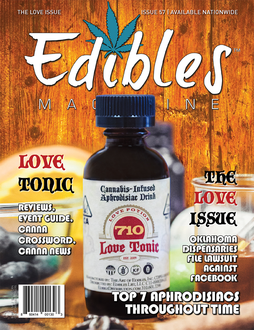 Edibles Magazine - Issue 57 - The Love Issue - Cover