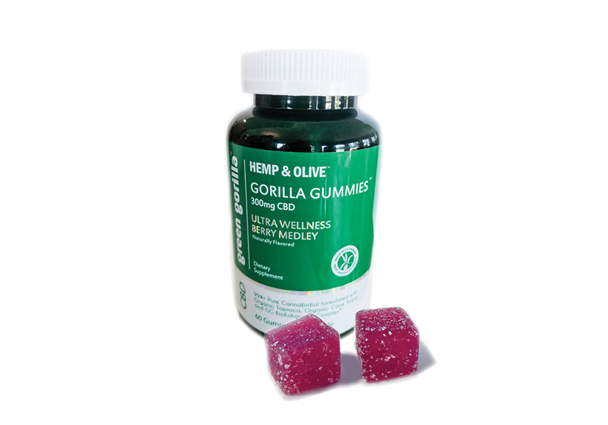 Green Gorrilla CBD Vegan Pectin Gummies - Edibles Magazine - Cannabis Infused Product Review Feature