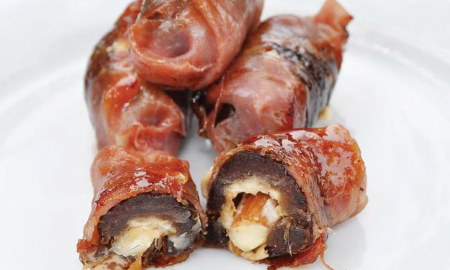 Chronic Bacon-Wrap Weed Stuffed Dates.