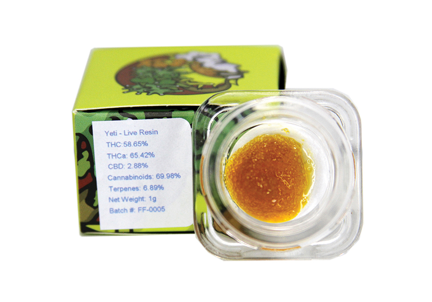 Rare Extracts Live Resin Yeti - Edibles Magazine Editors Pick Featured Review Oklahoma 2