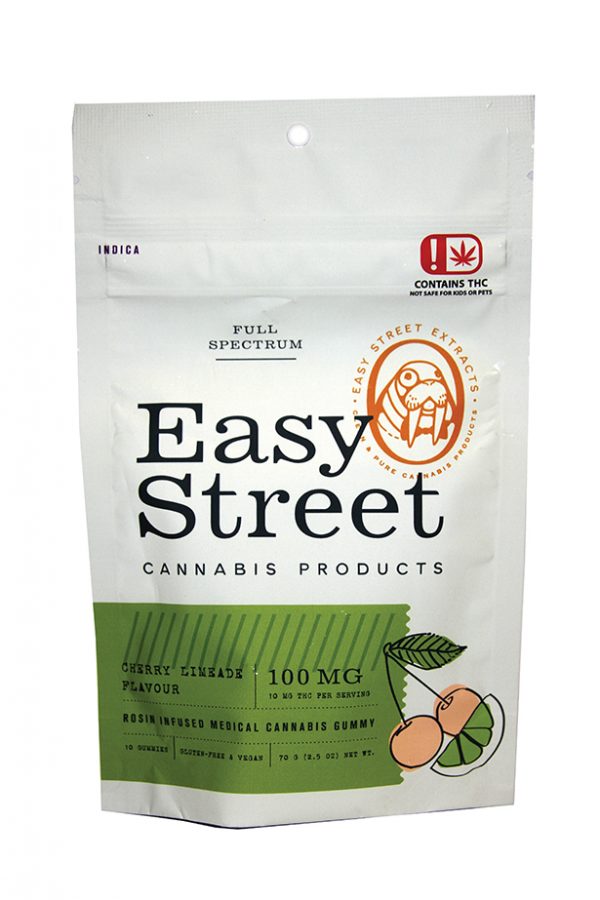 Easy Street 10mg Wild Berry Sour Indica Gummies Edibles Magazine™