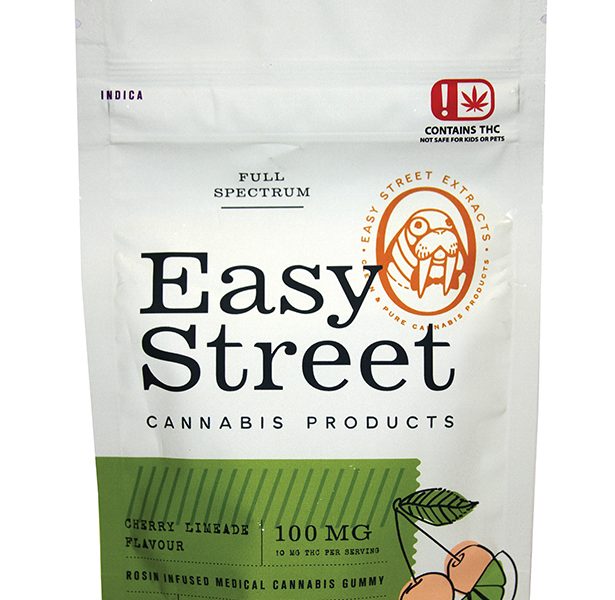 Easy Street 10mg Wild Berry Sour Indica Gummies Edibles Magazine™