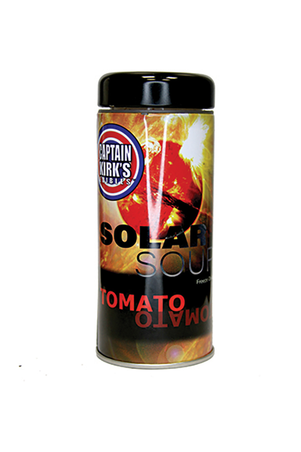 Edibles Magazine Reviews Captain Kirk Tomato Solar Soup