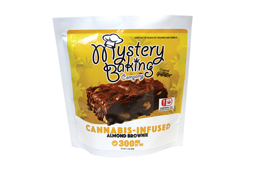 Edibles Magazine Reviews Mystery Baking Co Almond Brownie